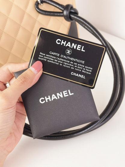 Chanel Vintage Cambon Bowling Shoulder Bag