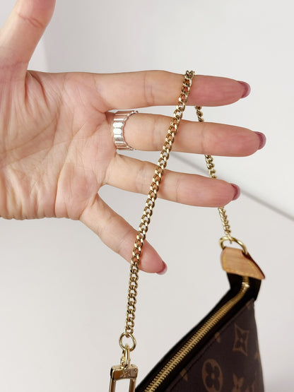 Louis Vuitton Vintage Mini Pochette Accessoires Shoulder Crossbody Bag