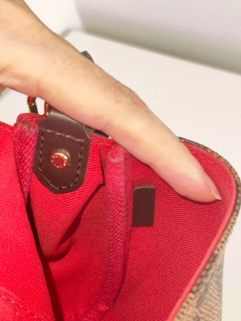 Louis Vuitton Vintage Damier Favorite Shoulder Crossbody Bag