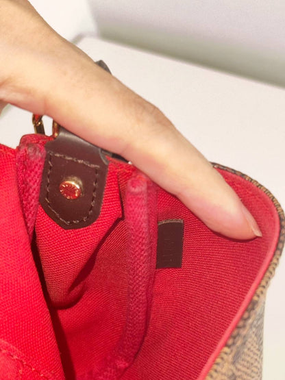 Louis Vuitton Vintage Damier Favorite Shoulder Crossbody Bag