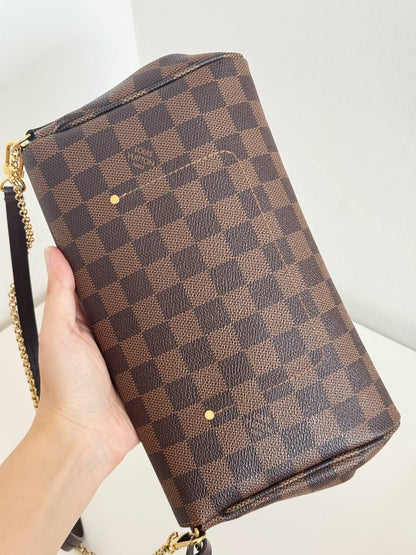Louis Vuitton Vintage Damier Favorite Shoulder Crossbody Bag