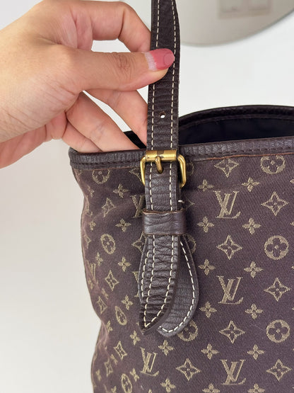 Louis Vuitton Vintage Monomini Idylle Marais Bucket Tote Shoulder Bag