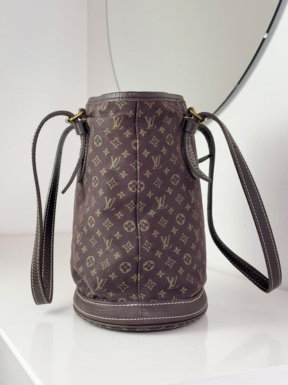 Louis Vuitton Vintage Monomini Idylle Marais Bucket Tote Shoulder Bag