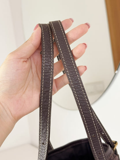 Louis Vuitton Vintage Monomini Idylle Marais Bucket Tote Shoulder Bag