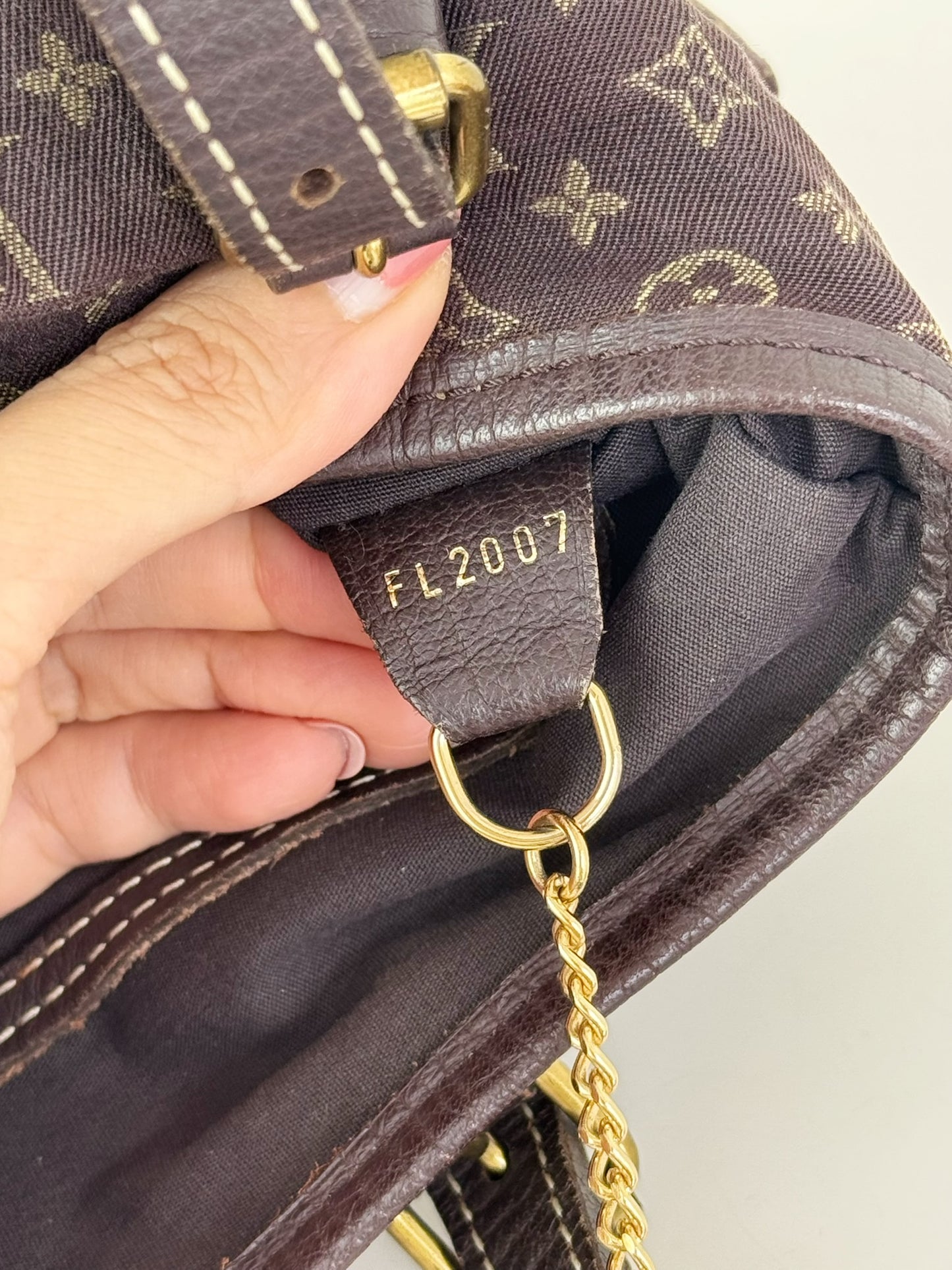 Louis Vuitton Vintage Monomini Idylle Marais Bucket Tote Shoulder Bag