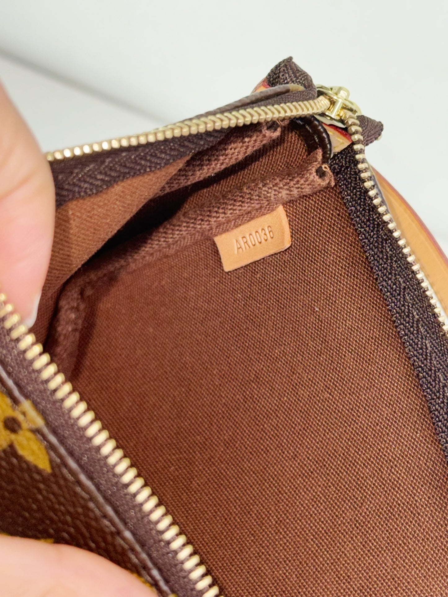 Louis Vuitton Vintage Pochette Accessoires Shoulder Crossbody Bag