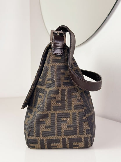 Fendi Vintage Zucca Mamma Baguette Shoulder Bag