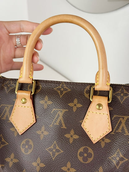 Louis Vuitton Vintage Speedy 25 Handbag Crossbody Bag
