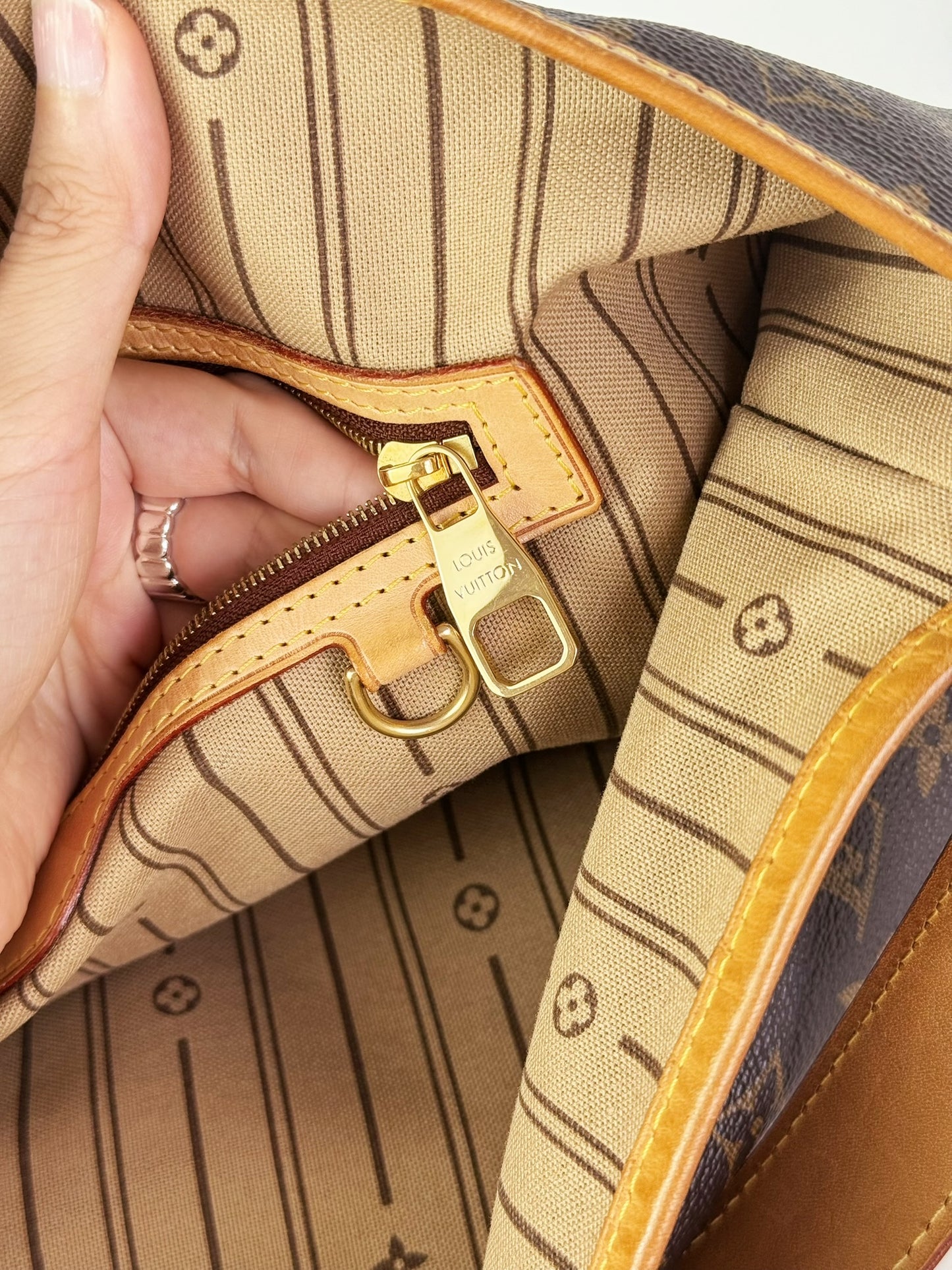 Louis Vuitton Vintage Delightful PM Tote Shoulder Bag