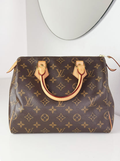 Louis Vuitton Vintage Speedy 25 Handbag Crossbody Bag