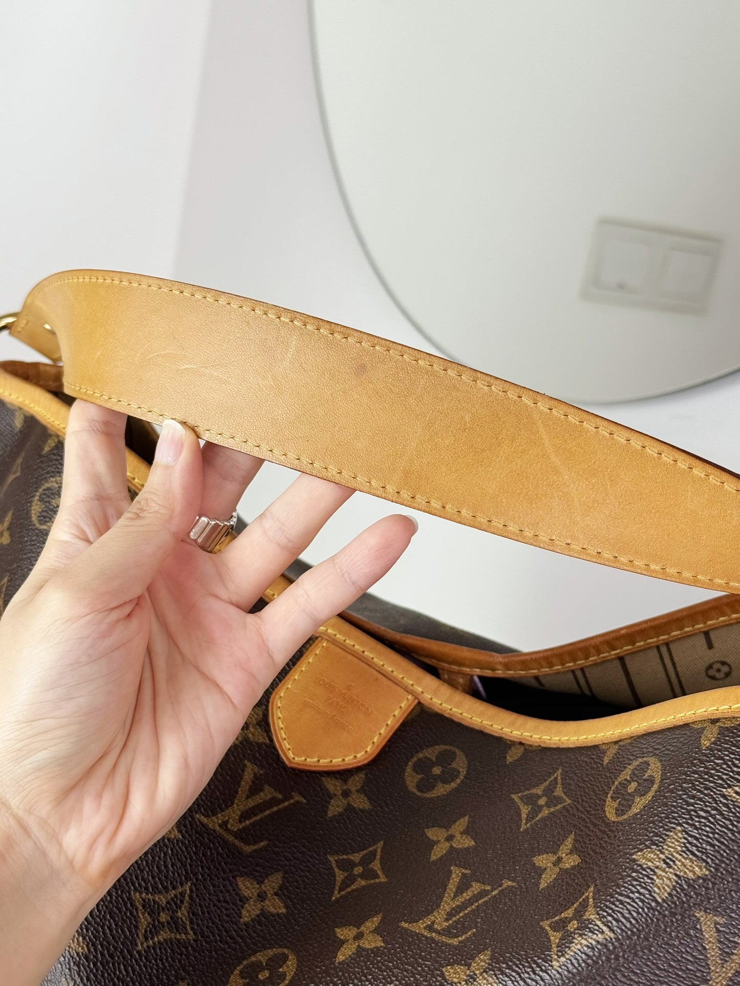 Louis Vuitton Vintage Delightful PM Tote Shoulder Bag
