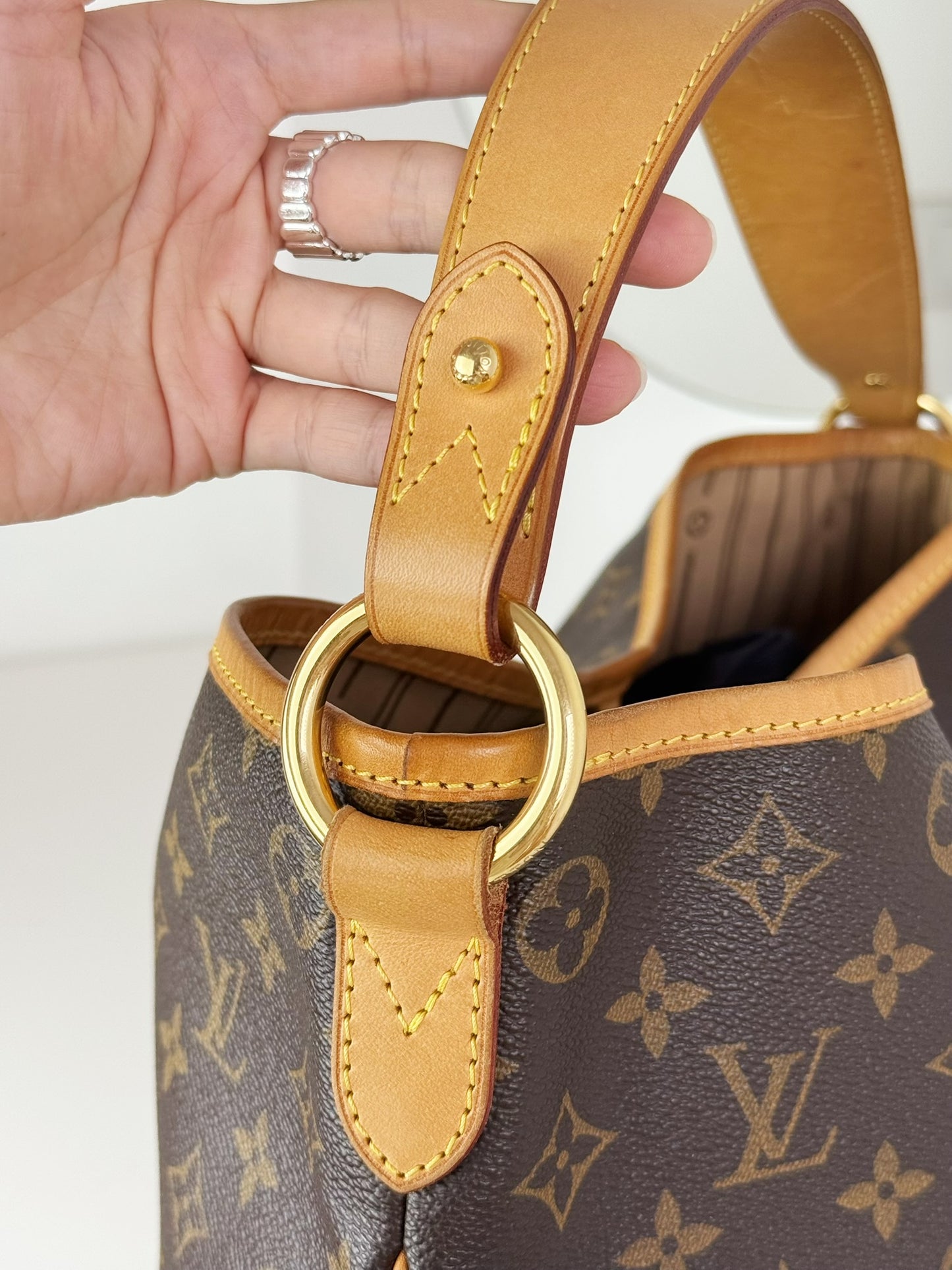 Louis Vuitton Vintage Delightful PM Tote Shoulder Bag