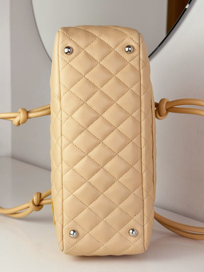 Chanel Vintage Cambon Bowling Shoulder Bag