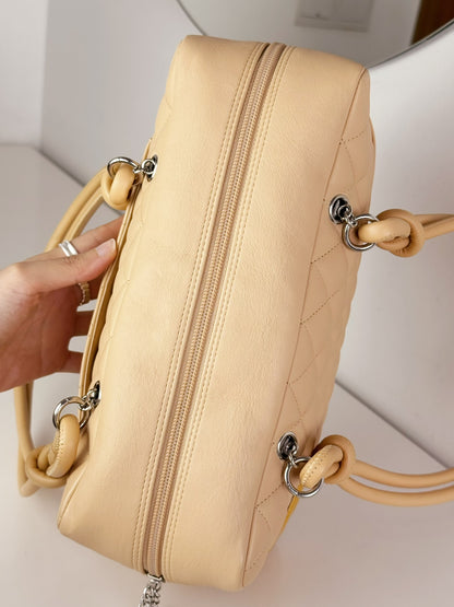 Chanel Vintage Cambon Bowling Shoulder Bag
