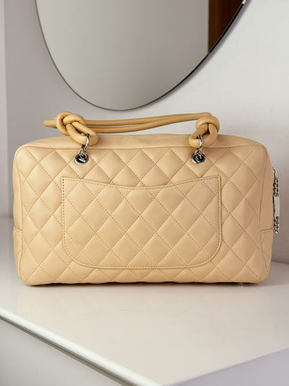 Chanel Vintage Cambon Bowling Shoulder Bag