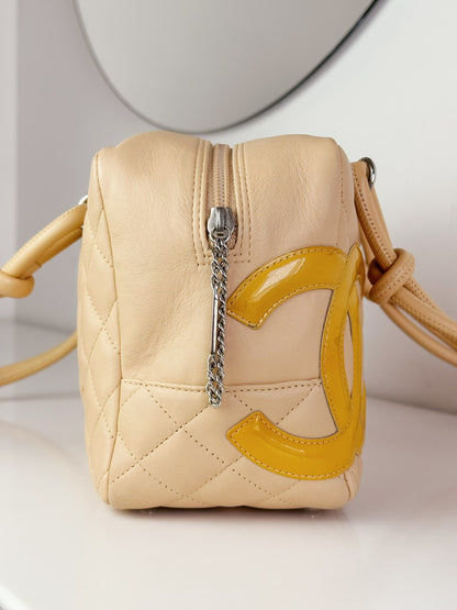 Chanel Vintage Cambon Bowling Shoulder Bag
