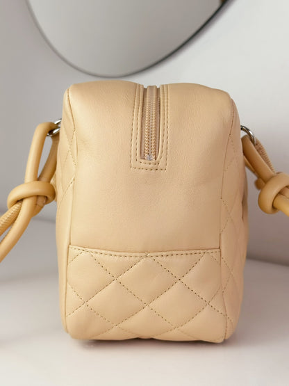 Chanel Vintage Cambon Bowling Shoulder Bag