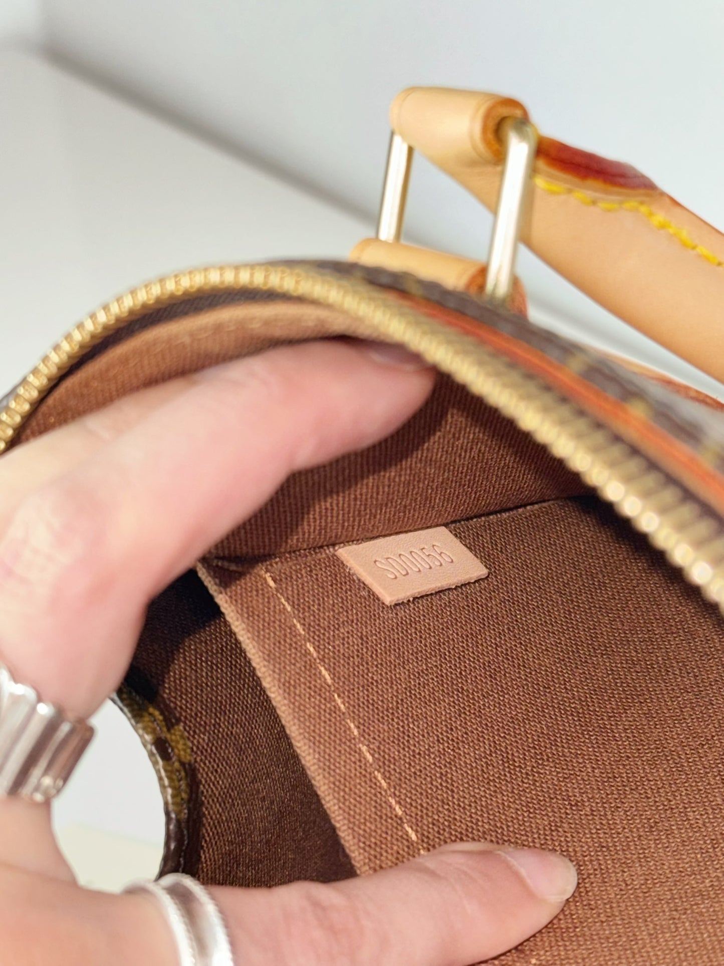 Louis Vuitton Vintage Popincourt Handbag Crossbody Bag