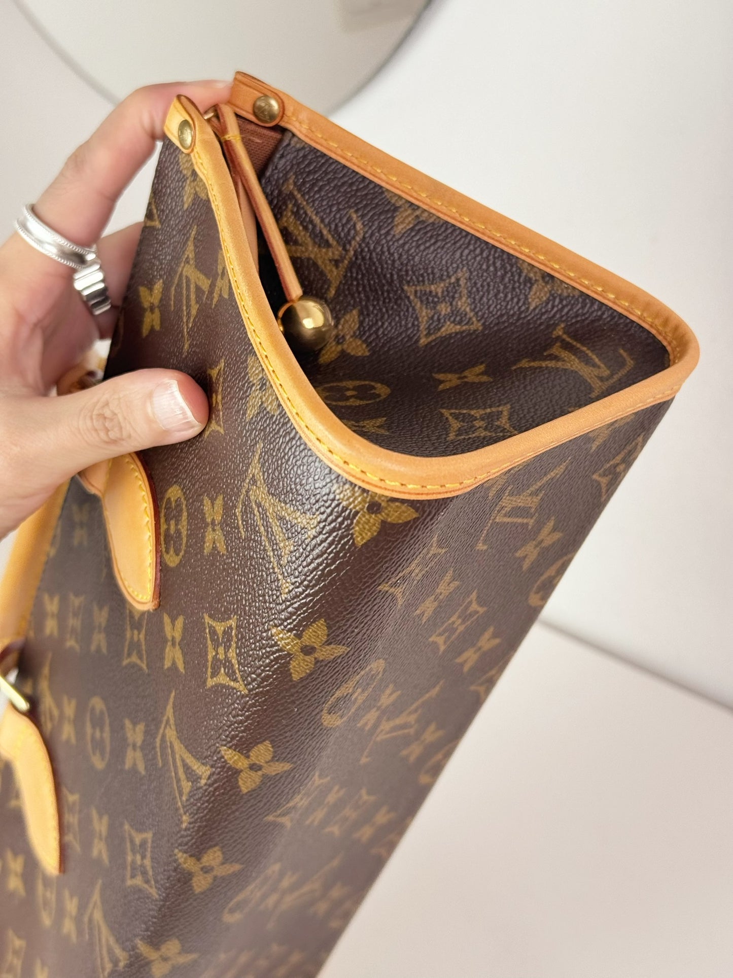 Louis Vuitton Vintage Popincourt Handbag Crossbody Bag