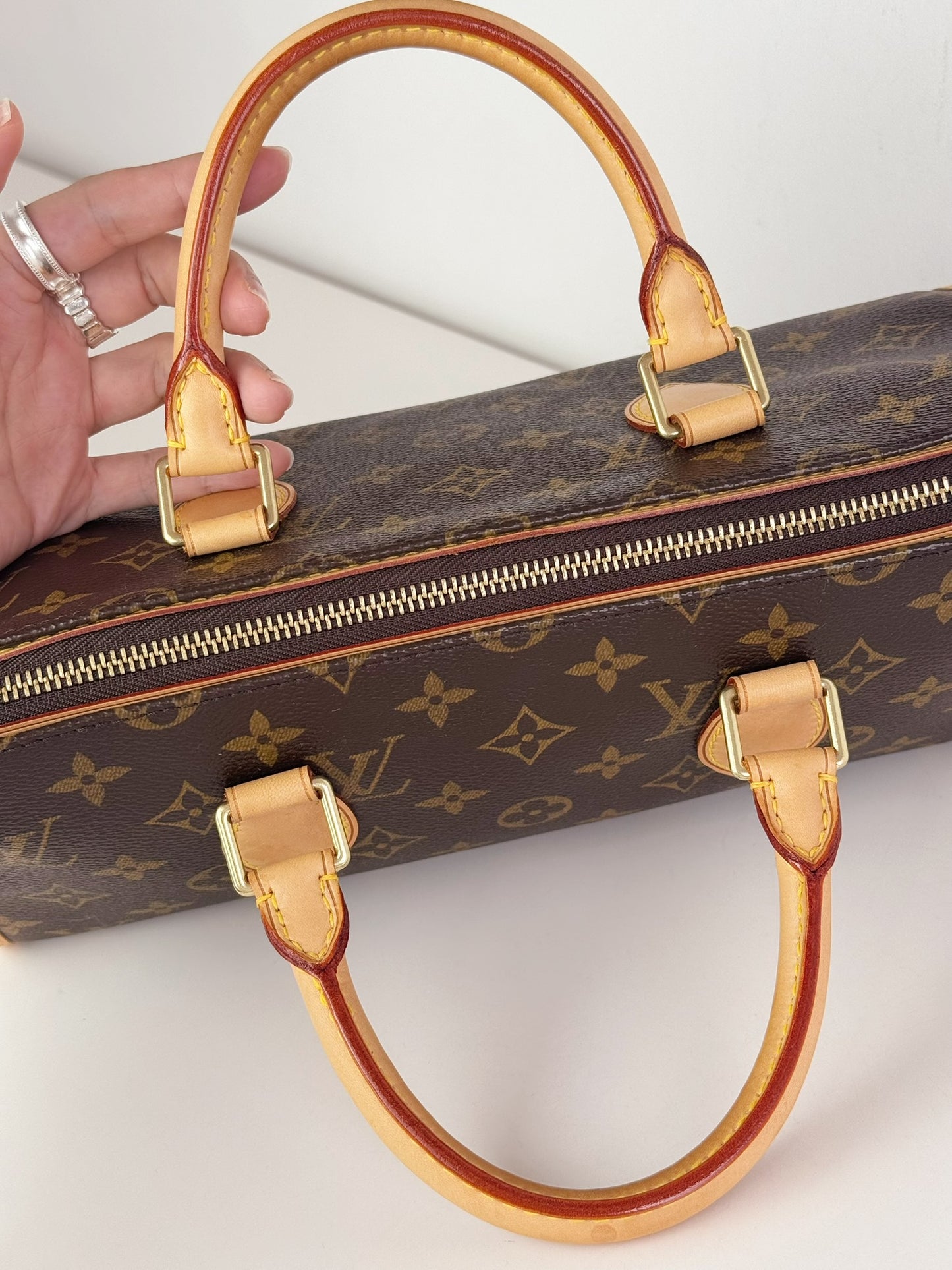 Louis Vuitton Vintage Popincourt Handbag Crossbody Bag