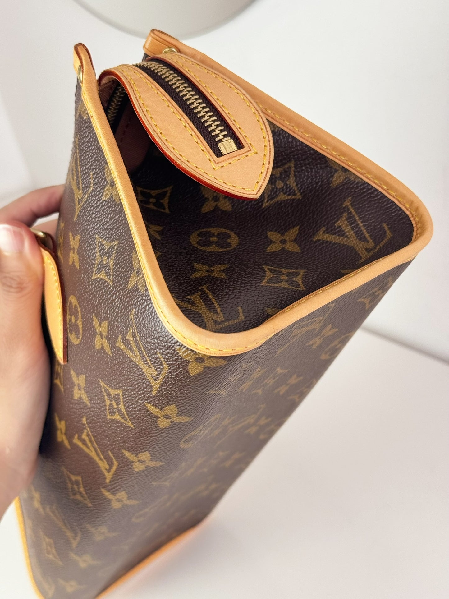Louis Vuitton Vintage Popincourt Handbag Crossbody Bag
