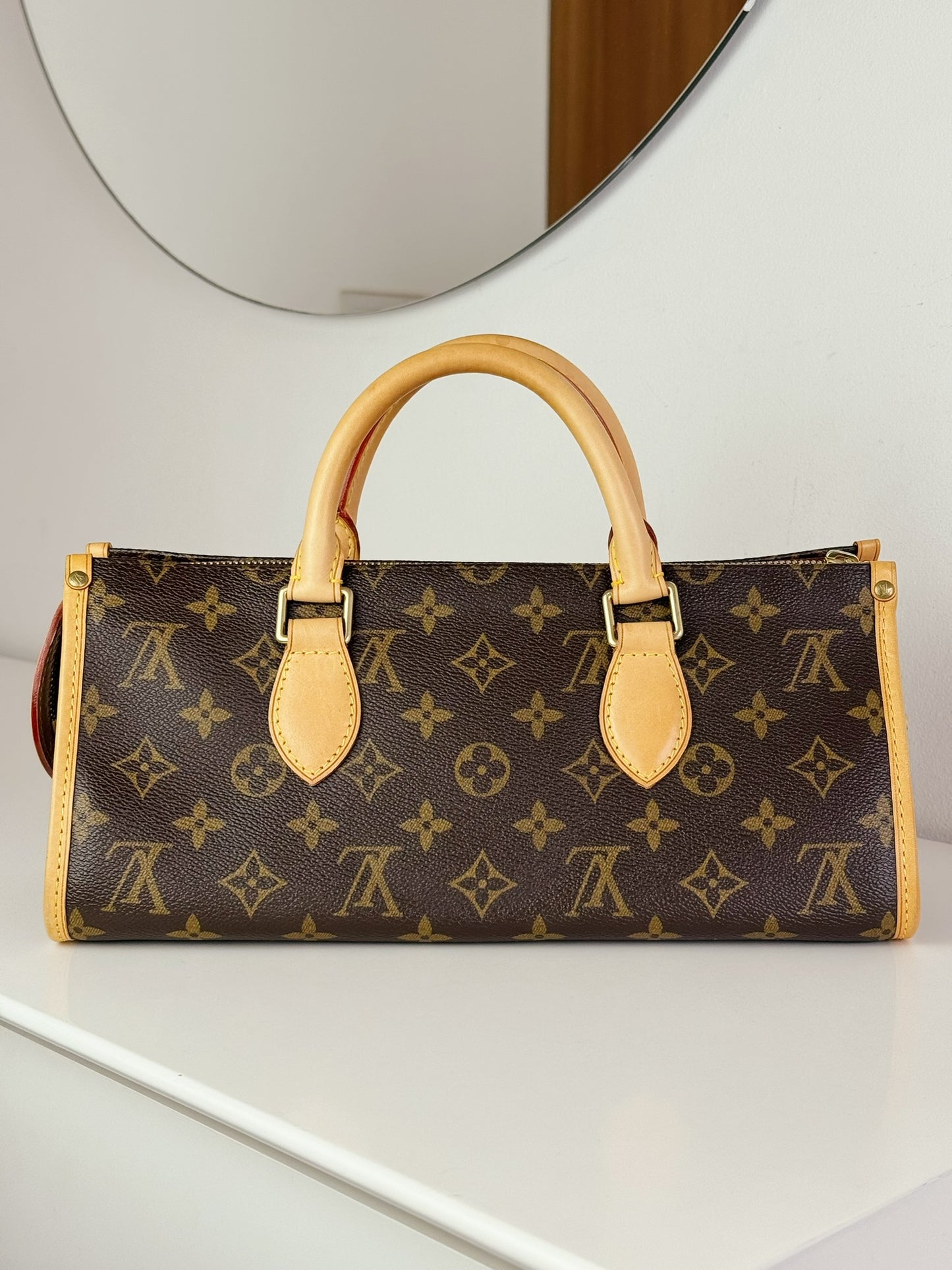 Louis Vuitton Vintage Popincourt Handbag Crossbody Bag