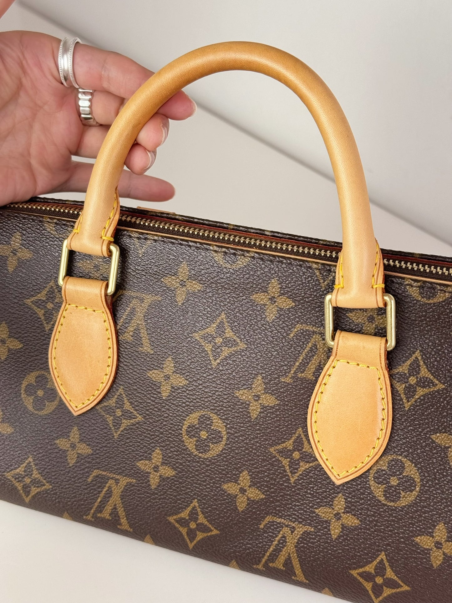 Louis Vuitton Vintage Popincourt Handbag Crossbody Bag