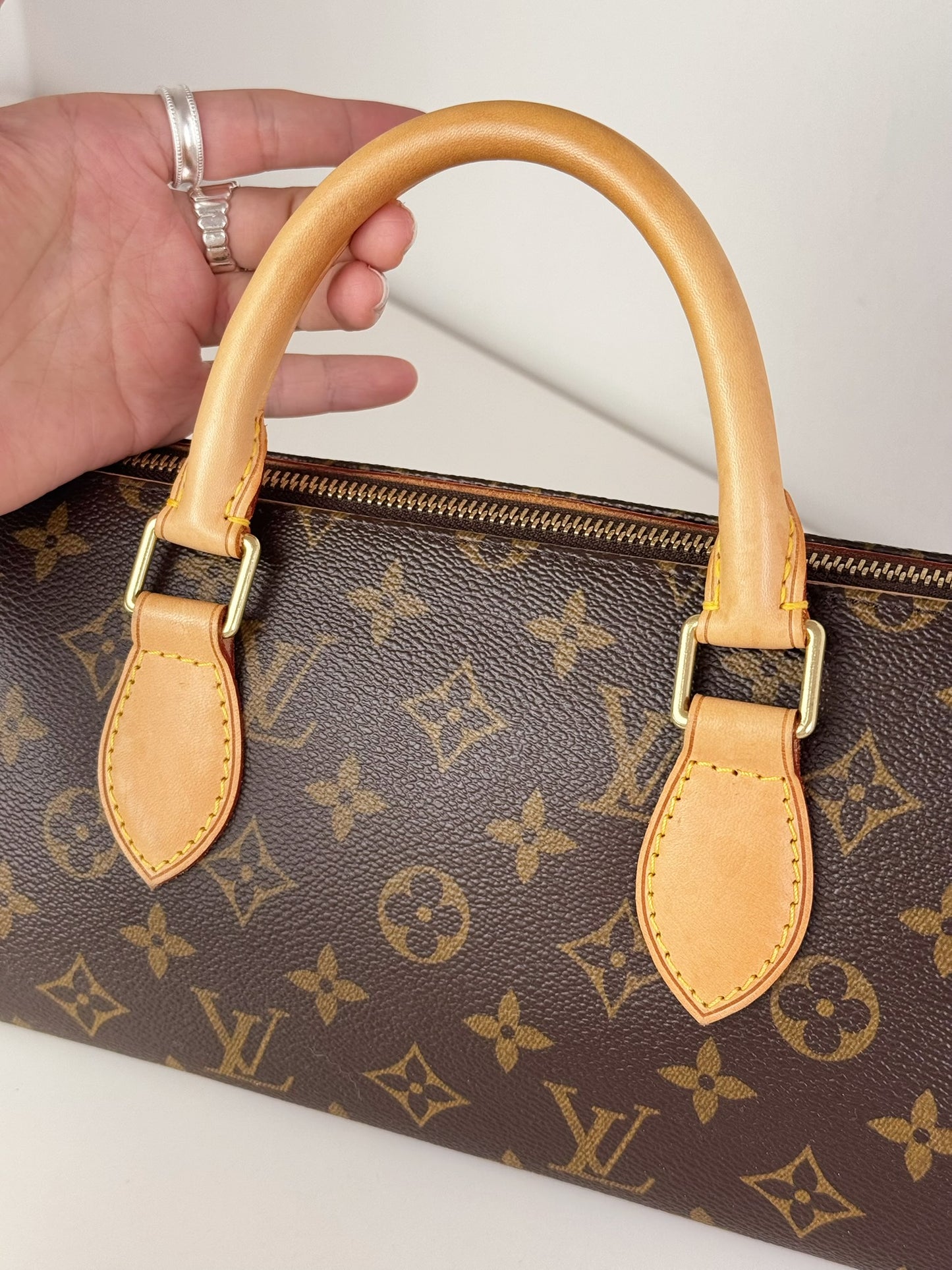 Louis Vuitton Vintage Popincourt Handbag Crossbody Bag