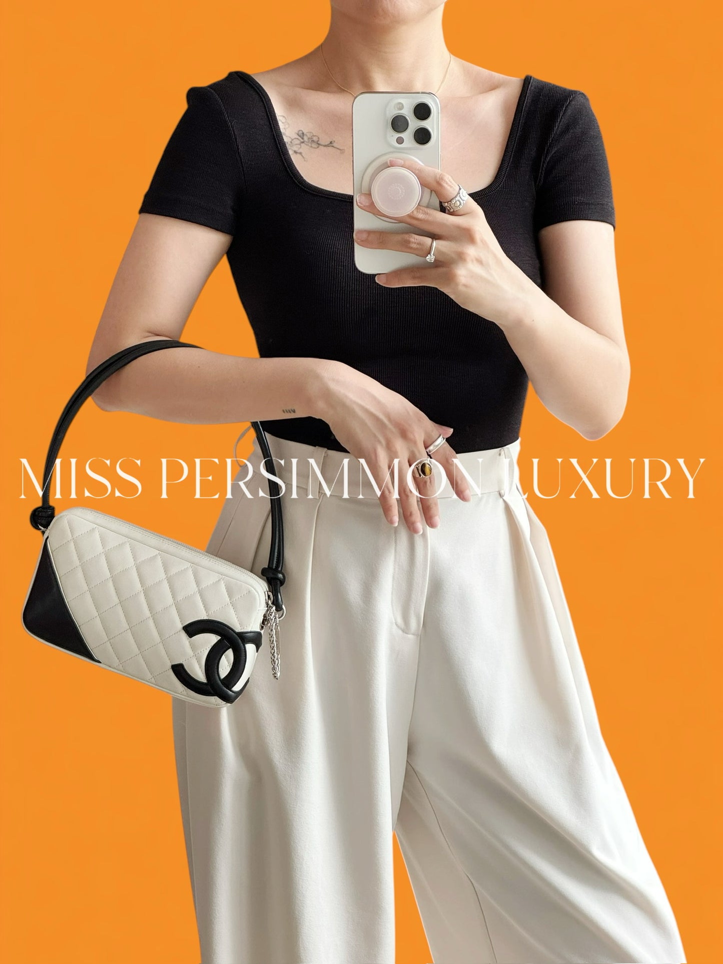 Chanel Vintage Cambon Shoulder Bag