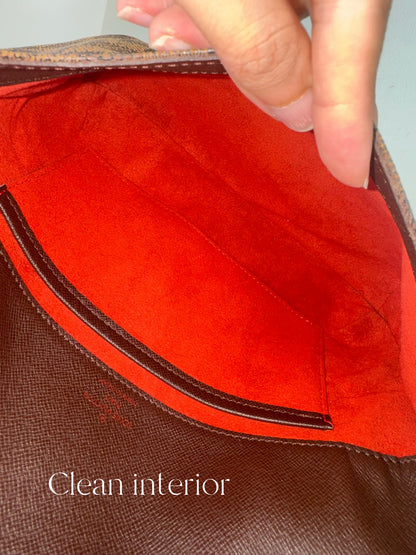 Louis Vuitton Vintage Damier Musette Tango Shoulder Crossbody Bag