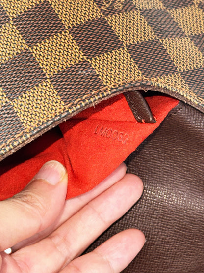Louis Vuitton Vintage Damier Musette Tango Shoulder Crossbody Bag