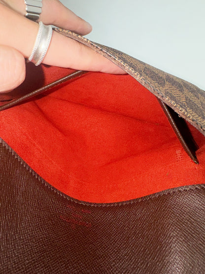 Louis Vuitton Vintage Damier Musette Tango Shoulder Crossbody Bag