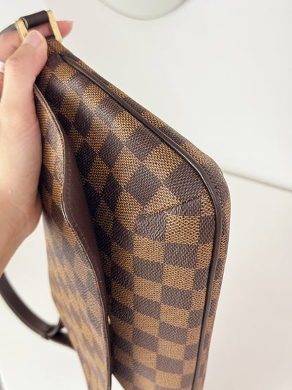 Louis Vuitton Vintage Damier Musette Tango Shoulder Crossbody Bag