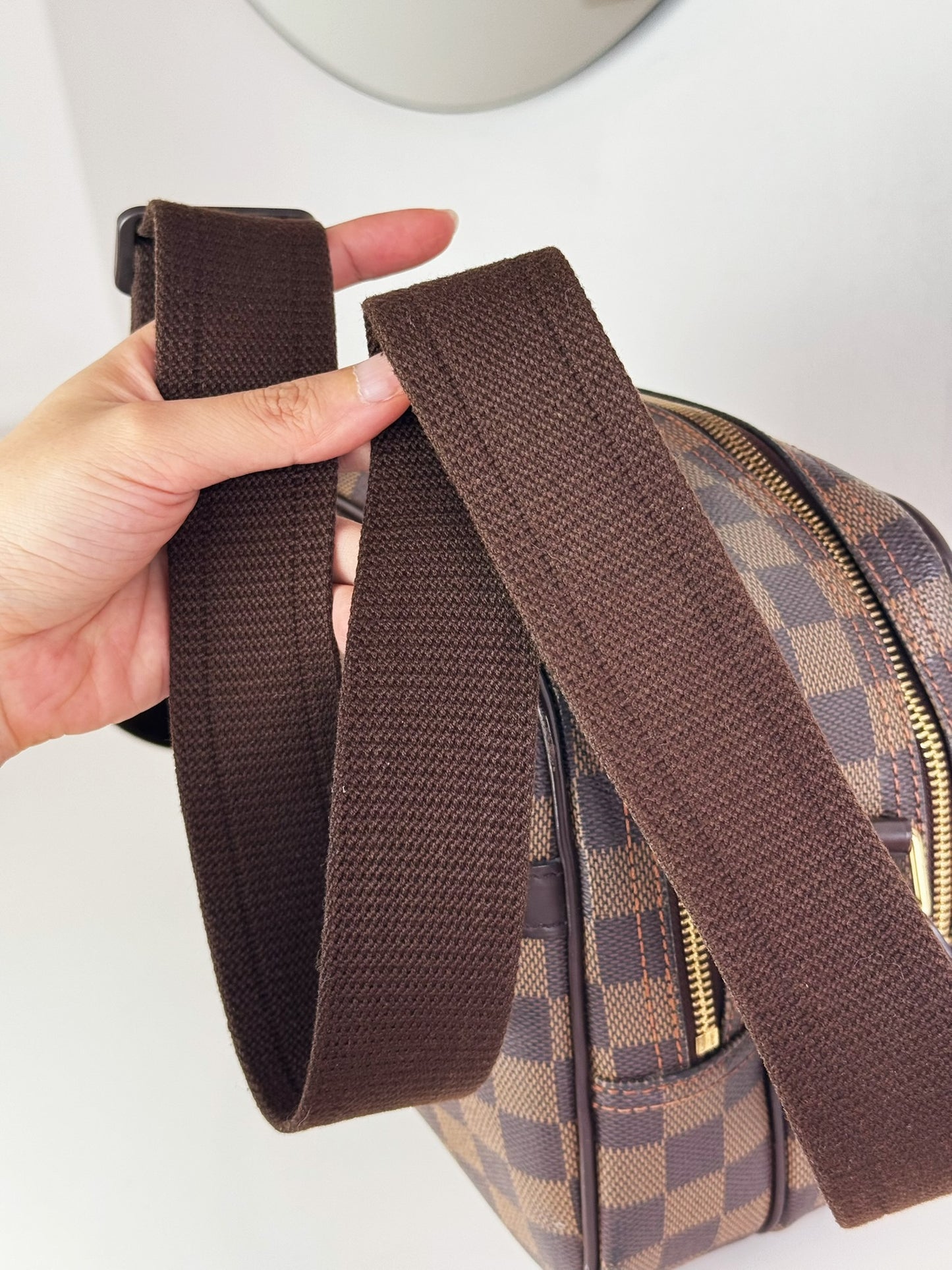 Louis Vuitton Vintage Damier Reporter Shoulder Crossbody Bag