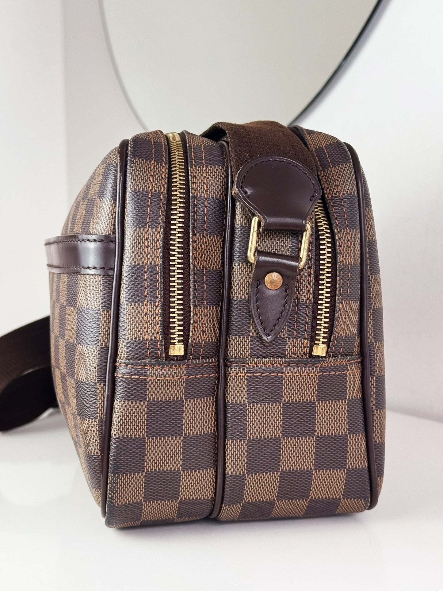 Louis Vuitton Vintage Damier Reporter Shoulder Crossbody Bag