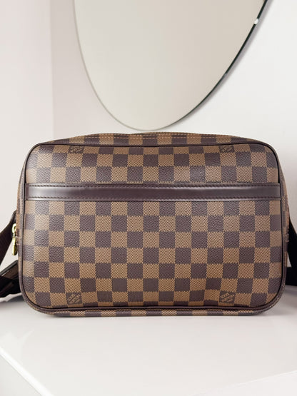 Louis Vuitton Vintage Damier Reporter Shoulder Crossbody Bag