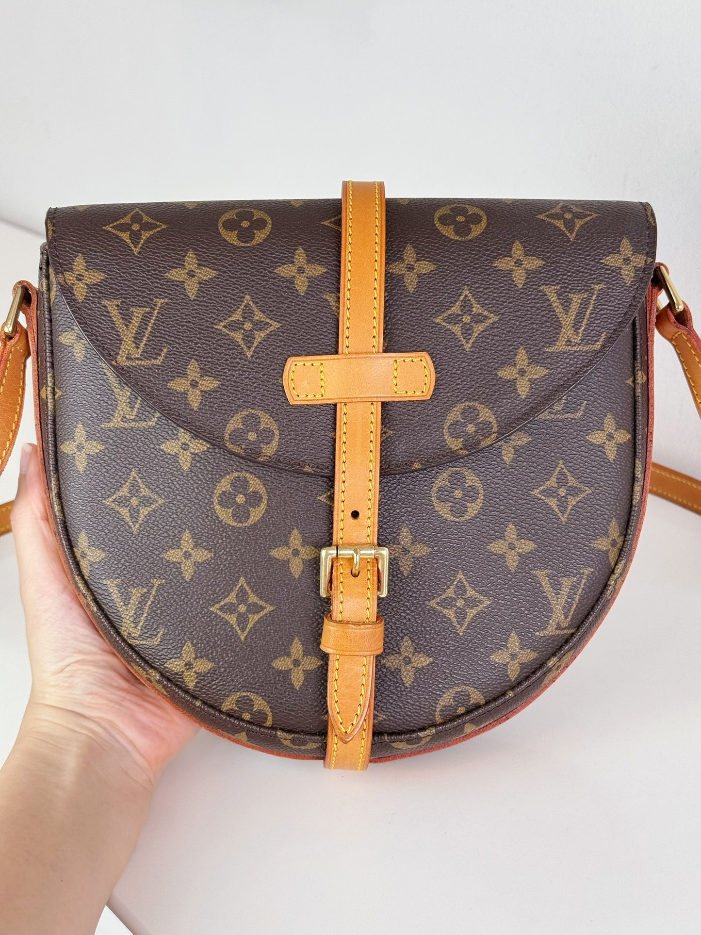 Louis Vuitton Vintage Chantilly MM Crossbody Bag