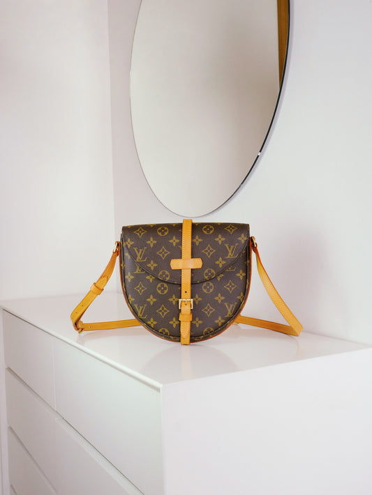 Louis Vuitton Vintage Chantilly MM Crossbody Bag