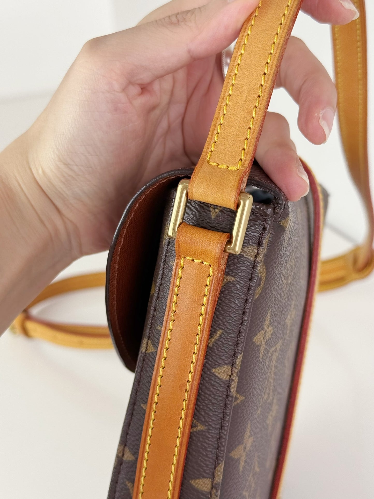 Louis Vuitton Vintage Chantilly MM Crossbody Bag