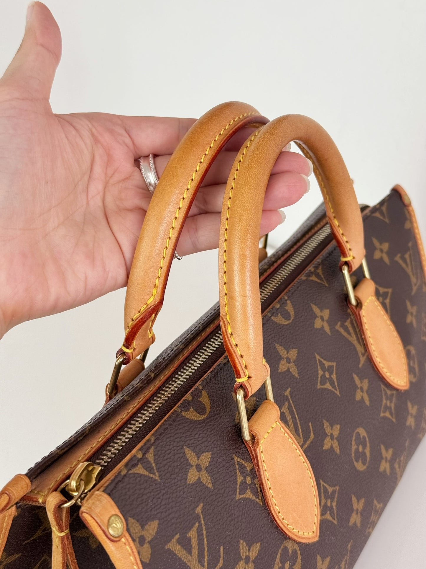 Louis Vuitton Vintage Popincourt Handbag Crossbody Bag