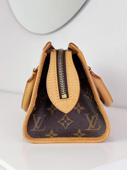 Louis Vuitton Vintage Popincourt Handbag Crossbody Bag
