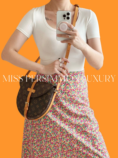 Louis Vuitton Vintage Chantilly MM Crossbody Bag
