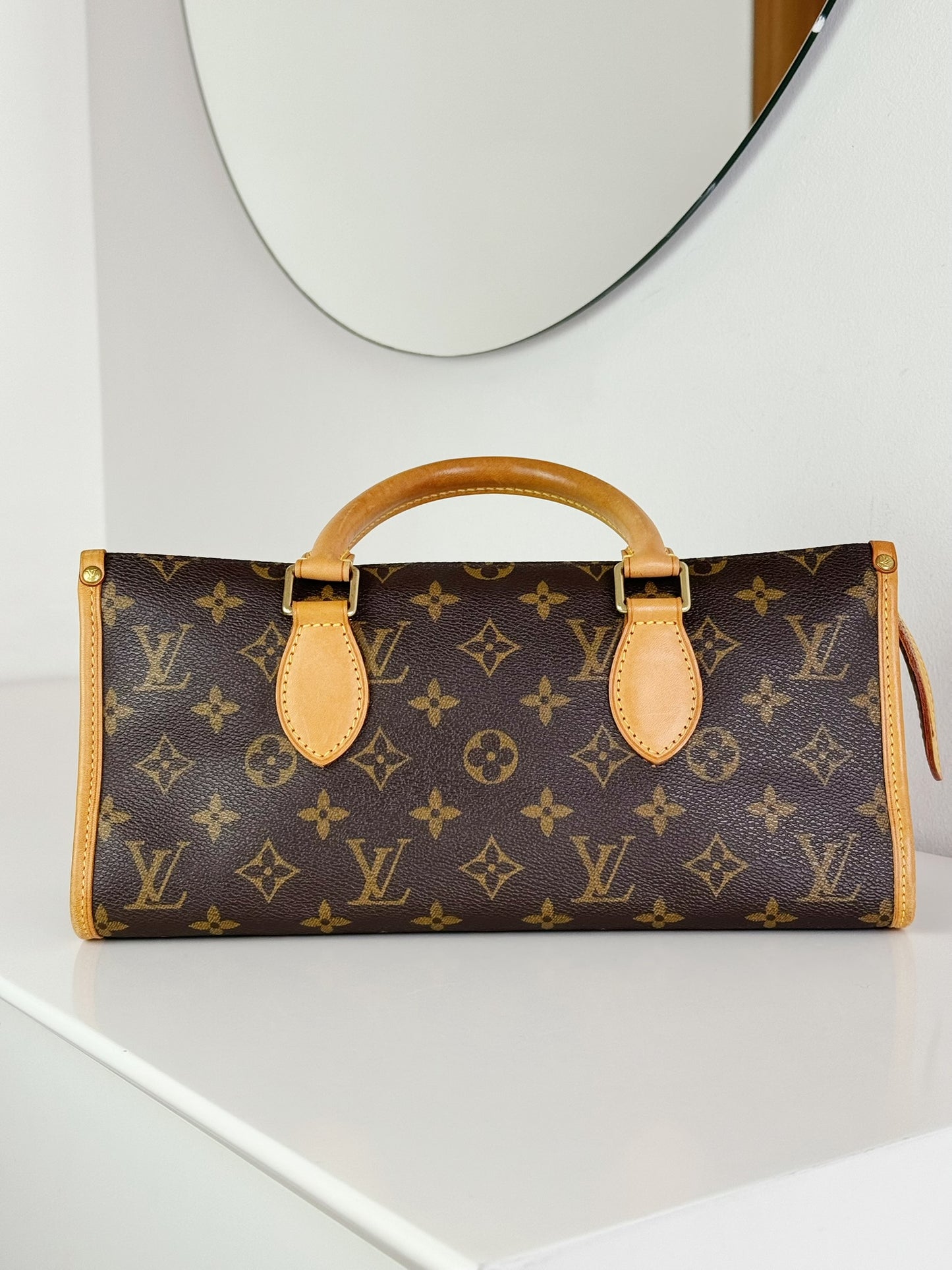 Louis Vuitton Vintage Popincourt Handbag Crossbody Bag