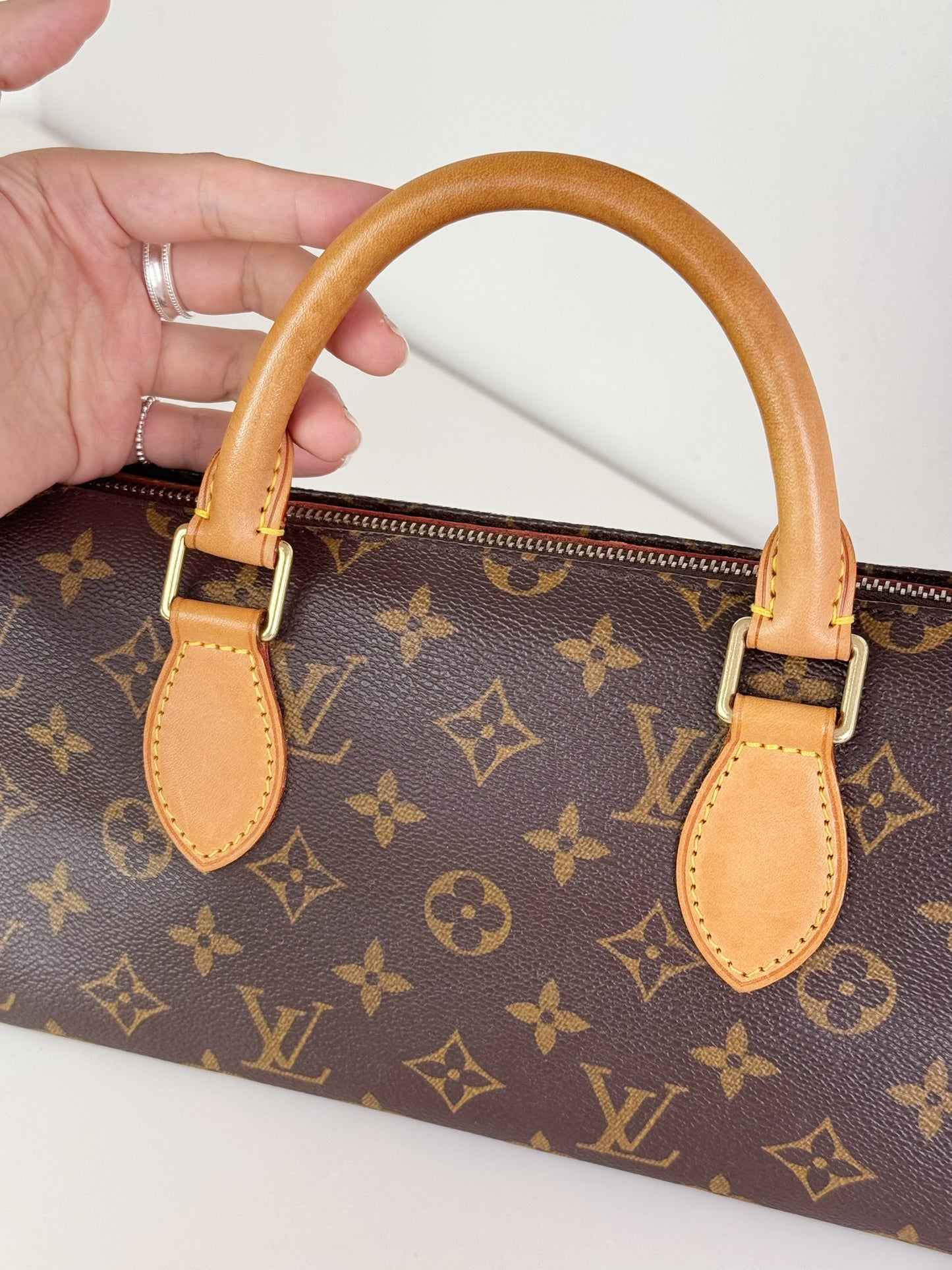 Louis Vuitton Vintage Popincourt Handbag Crossbody Bag
