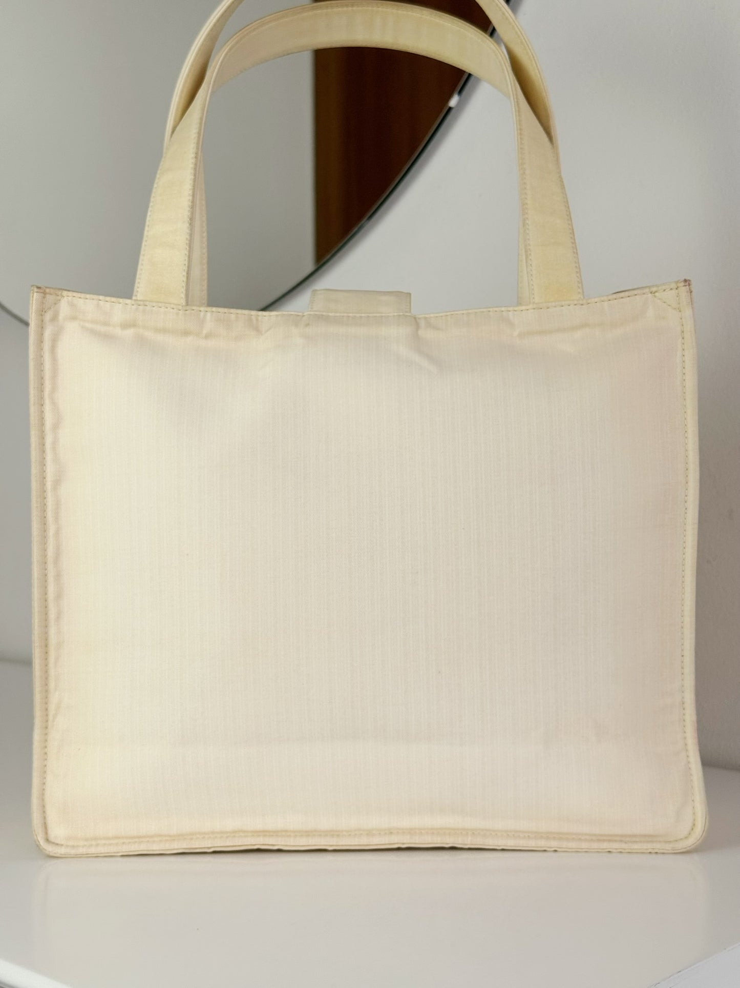 Chanel Vintage Coco Shoulder Tote Bag