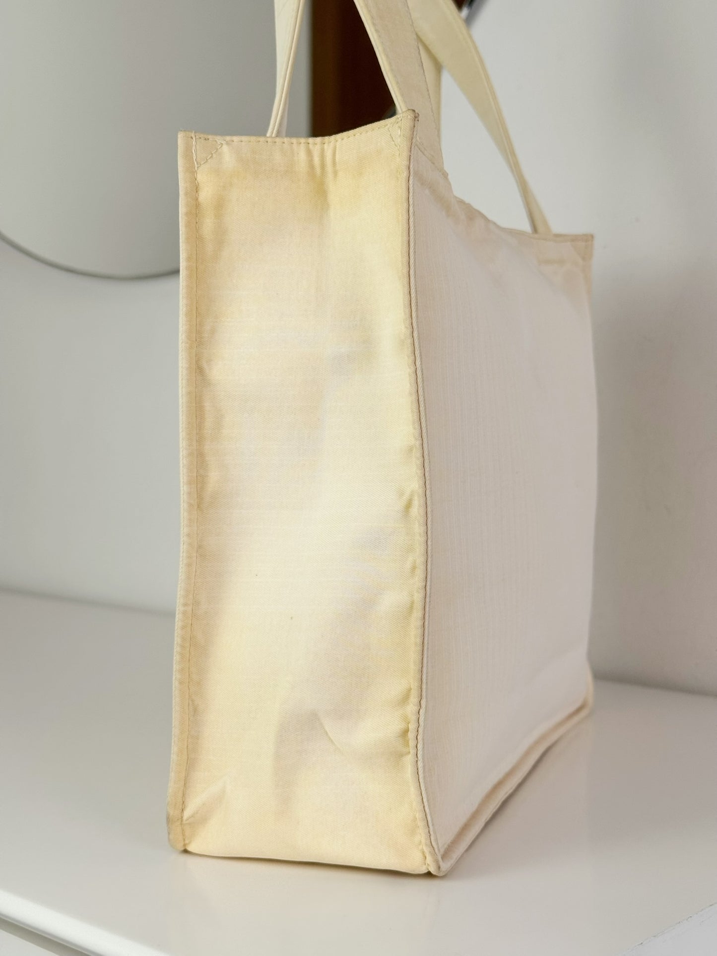 Chanel Vintage Coco Shoulder Tote Bag