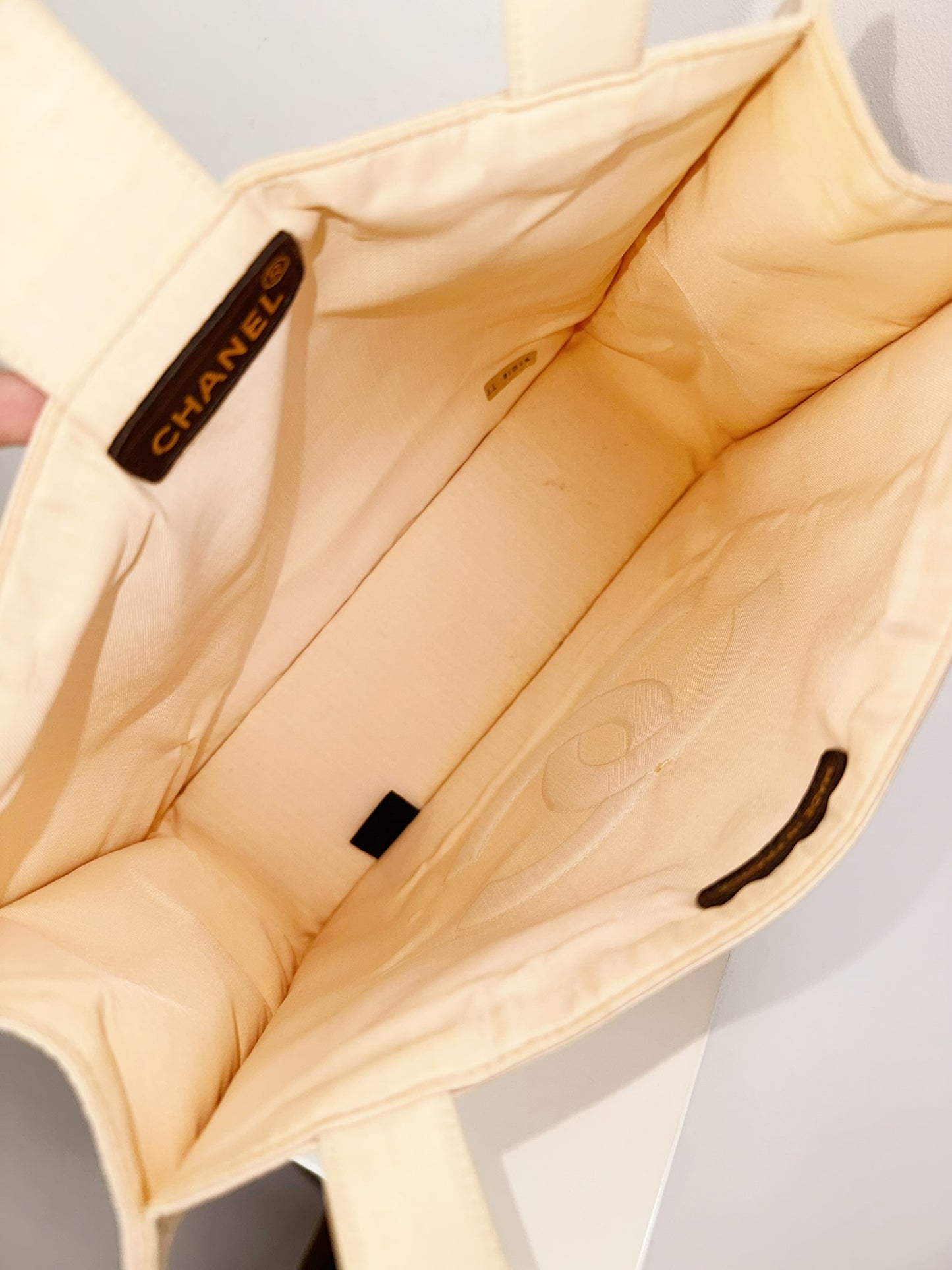 Chanel Vintage Coco Shoulder Tote Bag