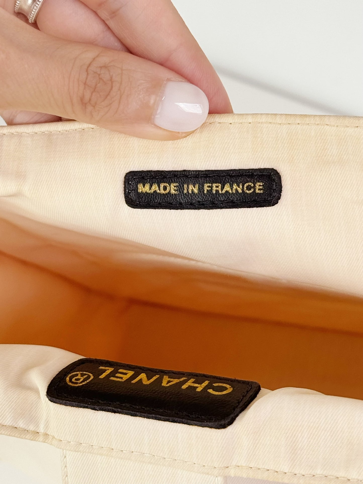 Chanel Vintage Coco Shoulder Tote Bag