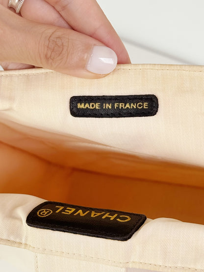 Chanel Vintage Coco Shoulder Tote Bag