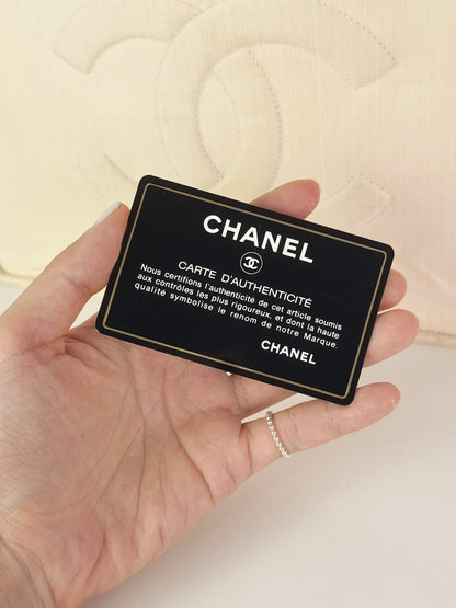 Chanel Vintage Coco Shoulder Tote Bag